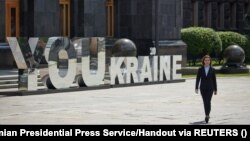 Мая Санду в Києві 27 червня 2022 р.