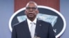 FILE - U.S. Defense Secretary Lloyd Austin speaks during a Pentagon press briefing at the Pentagon in Washington, Feb. 1, 2024.
