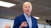U.S. President Joe Biden delivers remarks at United Steel Workers headquarters in Pittsburgh, Pennsylvania, April 17, 2024. 