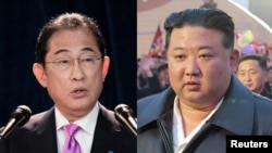 기시다 후미오 일본 총리 · 김정은 북한 국무위원장.