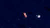 АРХИВА - На оваа сателитска фотографија обезбедена од „Planet Labs PBC“, бродови идентификувани како Девица и Суецки Рајан, од страна на застапничката група Обединети против нуклеарниот Иран, се гледаат во Јужното Кинеско Море на 13 февруари 2022 година.