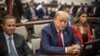 FILE - Former President Donald Trump appears in court for a civil fraud case at a Manhattan courthouse, in New York, Oct. 3, 2023.