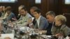 Konsultacije predsednice Skupštine Srbije Ane Brnabić o daljem radu na primeni preporuka ODIHR iz Konačnog izveštaja Misije za posmatranje parlamentarnih izbora (foto: Milica Vučković / Fonet)