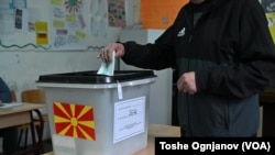 Претседателски избори 2024 година, во Скопје, С. Македонија, 24 април, 2024 година.