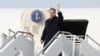 FILE - U.S. Secretary of State Antony Blinken disembarks from his plane in Pyeongtaek, South Korea, on March 17, 2024. Blinken is meeting with French officials in Paris on Tuesday before traveling to Brussels.