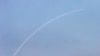 แฟ้มภาพ - ขีปนาวุธจากระบบ Iron Dome ของอิสราเอลยิงสกัดจรวดที่ถูกส่งมาจากเลบานอน เมื่อ 14 มิ.ย. 2567