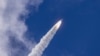The Ariane 6 rocket blasts off from the Guiana Space Centre in Kourou, French Guiana, July 9, 2024.