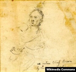 Joseph Louis Cook, or Akiatonharónkwen, Mohawk, was a commissioned officer in the Continental Army during the American Revolution and He became the highest-ranking Native American officer, achieving the rank of lieutenant colonel.