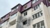 A view shows a damaged apartment block hit by shelling, what local authorities called a Ukrainian military strike, in Belgorod, Russia, March 17, 2024. Governor of Belgorod Region/Vyacheslav Gladkov via Telegram/Handout via Reuters.