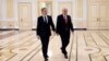 Державний секретар США Ентоні Блінкен (ліворуч) з президентом Казахстану Касим-Жомартом Токаєвим в Астані 28 лютого 2023 р.
