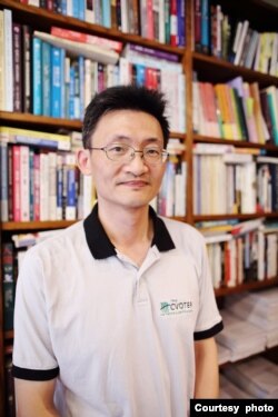 位于台北的中研院社会所研究员林宗弘(照片提供：林宗弘)