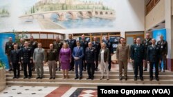 Заедничка фотографија од учесниците и гостите на 26. Конференција на началниците на Генералштабови од земјите членки на САД-Јадранската повелба (А-5) 