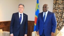 A Kinshasa, Blinken se dit préoccupé par le soutien de Kigali au M23
