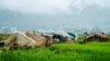 မူဆယ်မြို့နယ်အတွင်းက ထွက်ပြေးလာတဲ့ စစ်ဘေးဒုက္ခသည်တွေရဲ့ ယာယီတဲများ။ (သြဂုတ်လ ၁၅၊ ၂၀၂၁)