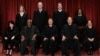 FILE - Justices of the U.S. Supreme Court pose for their official photo at the court in Washington, Oct. 7, 2022.