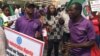 ABUJA: 'Yan kungiyar kwadago masu zanga zanga