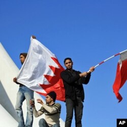 Des manifestants à Barhein