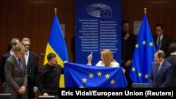 У Європейському парламенті. Брюссель. 9 лютого 2023 р.