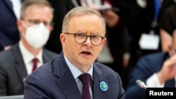 FILE - Australian Prime Minister Anthony Albanese attends the Quad leaders’ summit, in Tokyo, Japan, May 24, 2022.
