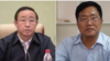 原中国司法部长傅政华（左）与原北京锋锐律师事务所主任周世锋曾是北京大学法学研究生同学。（资料照）