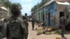 AMISOM troops in Balad, Somalia.