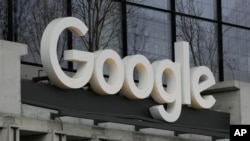 FILE - The Google building is seen in New York, Feb. 26, 2024. Google has agreed to purge billions of records containing personal information collected from more than 136 million people in the U.S. surfing the internet through its Chrome web browser.
