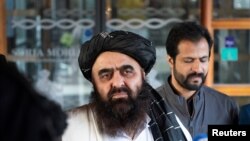 Menteri Luar Negeri Amir Khan Muttaqi akan memimpin delegasi Taliban (foto: dok).