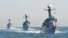 South Korean Navy Patrol Combat Corvettes conducts anti-submarine exercise at off the western coast town of Taean, 27 May 2010