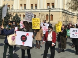 Osmomartovski marš, Banja Luka, 08.03.2021.
