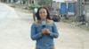 FILE - Mimi Mefo is seen on the field in Mbengwi, North West region, in August 2018.