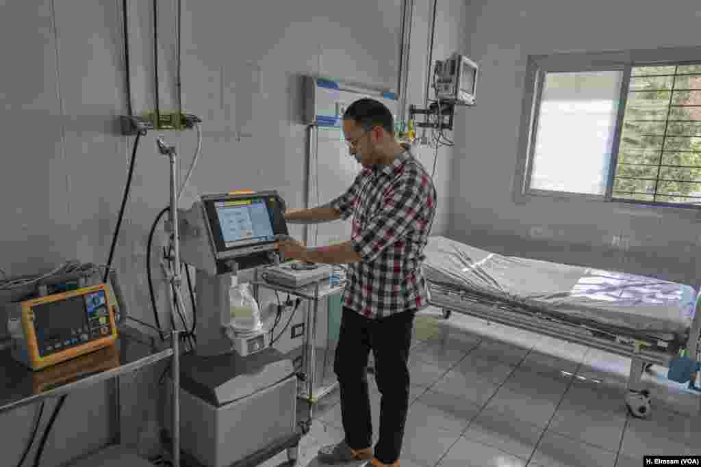 Salah&#39;s fame and fortune have also benefited a local hospital, where the footballer donated a ventilator system.