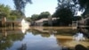 A street in Bear Creek Village is seen in this photo taken a week after Hurricane Harvey hit Texas in August 2017.