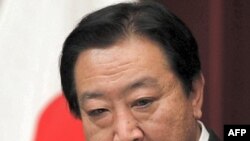 Thủ tướng Nhật Yoshihiko Noda nói chuyện tại một cuộc họp báo ở Tokyo hôm 13/1/12
