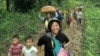 ကချင်စစ်ဘေးရှောင် ဒုက္ခသည်များ။ (ယခင်ပုံဟောင်း၊ ဓာတ်ပုံ Maran Seng Naw)