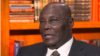 Tsohon mataimakin shugaban Najeriya, Atiku Abubakar lokacin wata hira da VOA ta yi da shi a 2019.