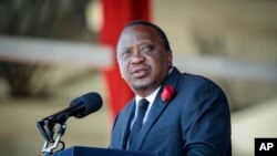 Rais wa Kenya Uhuru Kenyatta
