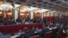 Rencontre sur la coopération transfrontalière entre la Libye, le Tchad, le Soudan et le Niger, le 3 avril 2018. (Twitter/Mohamed Bazoum)