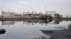 A file photo taken on April 23, 2012 shows a view of an oil field in Bentiu, South Sudan. 