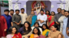 ঢাকা বিশ্ববিদ্যালয়ের জগন্নাথ হলে সরস্বতী পূজামণ্ডপে অন্তর্বর্তী সরকারের দুই উপদেষ্টা। ৩ ফেব্রুয়ারি, ২০২৫।