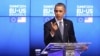 U.S. President Barack Obama speaks at a news conference during a EU-U.S. summit at the European Council in Brussels March 26, 2014.