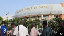 Le palais de justice de Dakar, Sénégal
