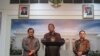 Menko Perekonomian Darmin Nasution di kantor Presiden Jakarta, Rabu 23 Desember 2015 menjelaskan kondisi ekonomi Indonesia 2015 dan prediksi 2016.(Foto: VOA/Andylala).