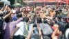 Presiden Joko Widodo menanggapi penetapan tersangka Basuki Tjahaja Purnama dalam kasus penistaan agama, di Senayan, Jakarta, Kamis 17 November 2016. (Foto: Biro Pers Kepresidenan)