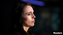 FILE - New Zealand Prime Minister Jacinda Ardern addresses the media in Auckland, New Zealand, Sept. 22, 2020. 