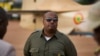 Karim Keita assiste à la présentation de quatre nouveaux avions d'attaque légers turbopropulsés "Super Tucano" à la base aérienne militaire de Bamako, le 11 juillet 2018.