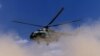 Un hélicoptère militaire éthiopien, à Zala Anbesa, le 26 mai 2000.