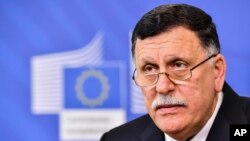 Le Premier ministre libyen Fayez al-Sarraj, 2 février 2017.