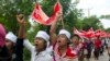 Buruh Pabrik Myanmar Tuntut Upah Lebih Tinggi