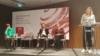 Konferencija "Lažne vesti i situacija u regionu", u organizaciji redakcije BBC-a na srpskom jeziku, u Beogradu, 26. februara 2020. (Foto: Veljko Popović, VoA)