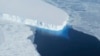 The Thwaites Glacier in Antarctica is seen in this undated NASA image. 